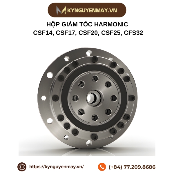 Hộp giảm tốc Harmonic CSF14, CSF17, CSF20, CSF25, CFS32