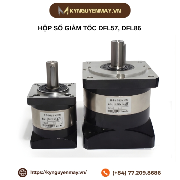 Hộp số giảm tốc DLF57, DLF86