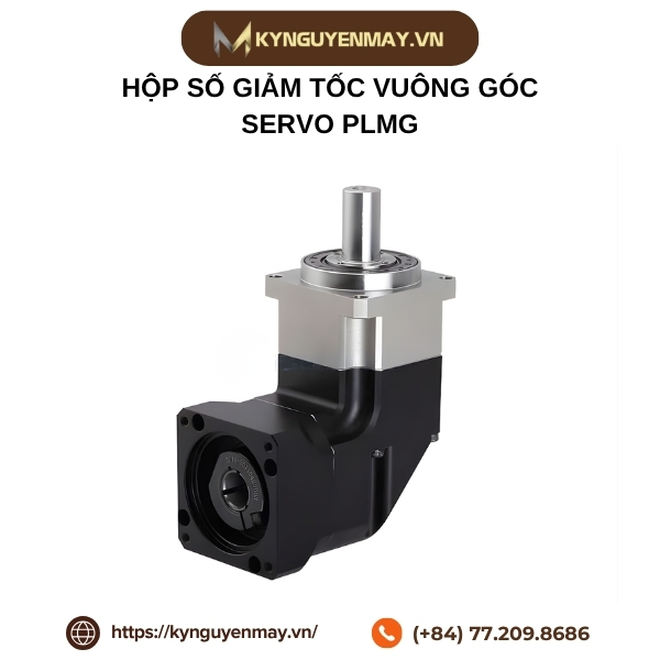 Hộp số giảm tốc vuông góc servo PLMG