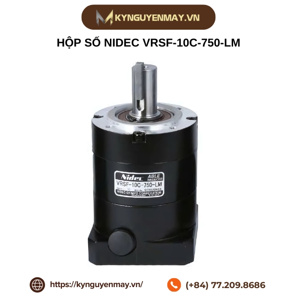 Hộp số NIDEC VRSF-10C-750-LM