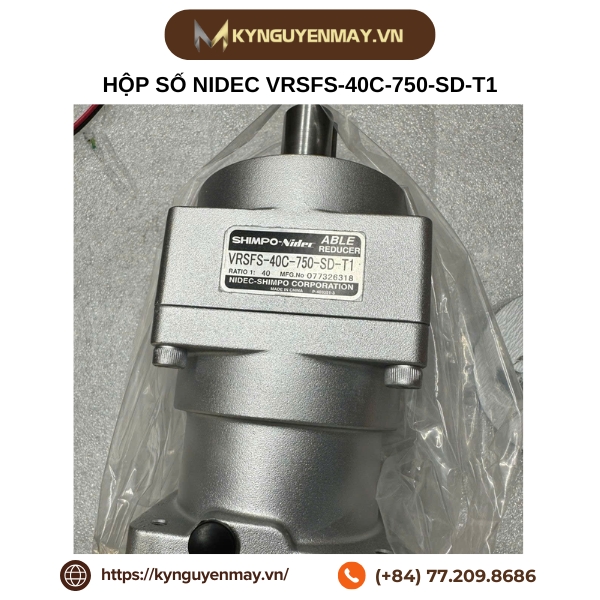 Hộp số NIDEC VRSFS-40C-750-SD-T1