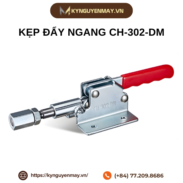 Kẹp đẩy ngang CH-302-DM, CH-30282M