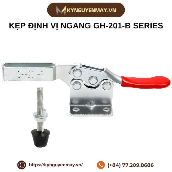 Kẹp định vị ngang GH-201-B series