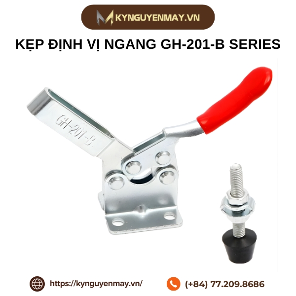 Kẹp định vị ngang GH-201-B series