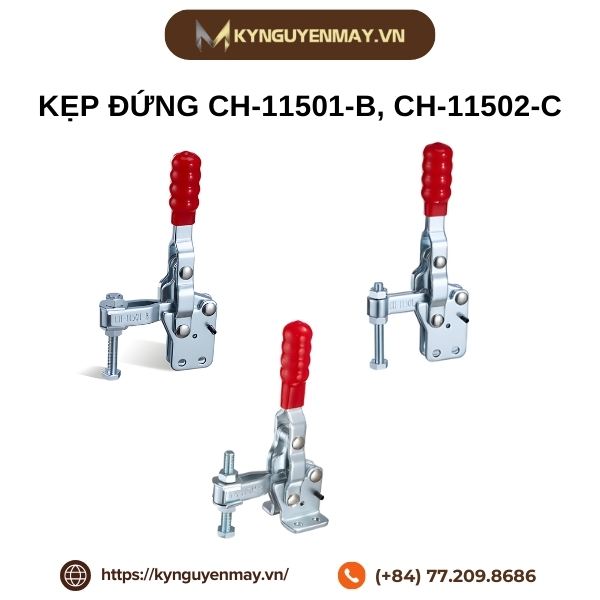 Kẹp đứng CH-11501-B, CH-11502-C