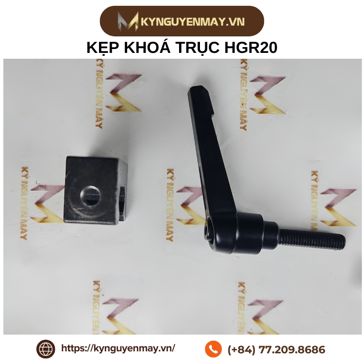Kép khóa trục thanh trượt HIWIN HGR20