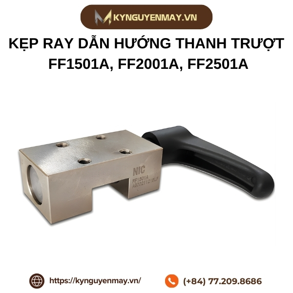 Kẹp ray dẫn hướng thanh trượt FF1501A, FF2001A, FF2501A