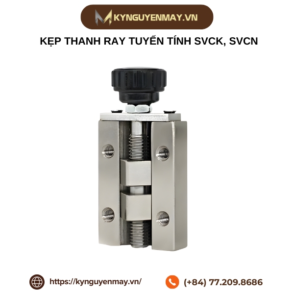Kẹp thanh ray tuyến tính SVCK, SVCN | 24, 28, 30, 33, 36, 42
