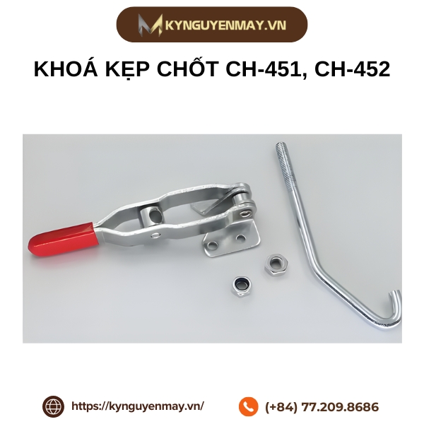 Khoá kẹp chốt CH-451, CH-452