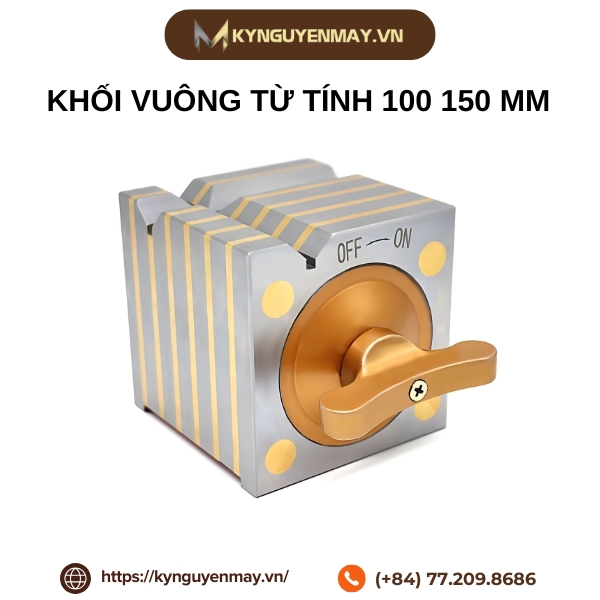 Khối vuông từ tính 100 150 mm