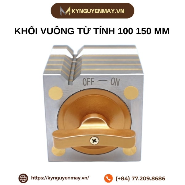 Khối vuông từ tính 100 150 mm