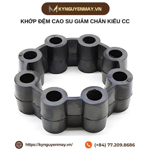 Khớp đệm cao su giảm chấn kiểu CC