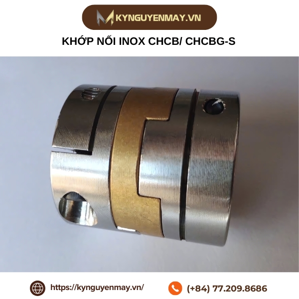 Khớp nối inox chịu mô men xoắn cao cho động cơ servo XINGDA CHCB/ CHCBG-S