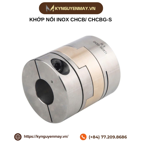 Khớp nối inox chịu mô men xoắn cao cho động cơ servo XINGDA CHCB/ CHCBG-S