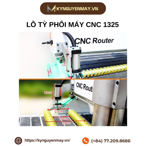 Lô tỳ phôi máy CNC 1325
