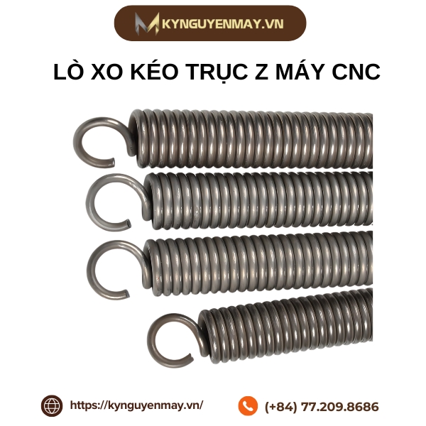 Lò xo kéo trục Z