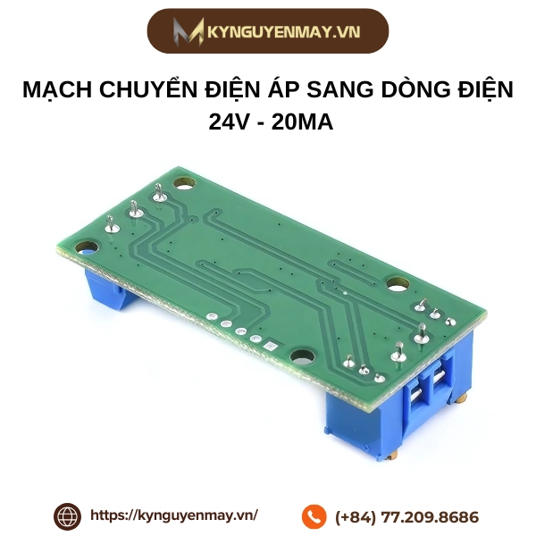 Mạch chuyển điện áp sang dòng điện 24V - 20mA