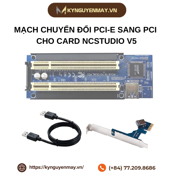 Mạch chuyển đổi PCI cho card Ncstudio V5