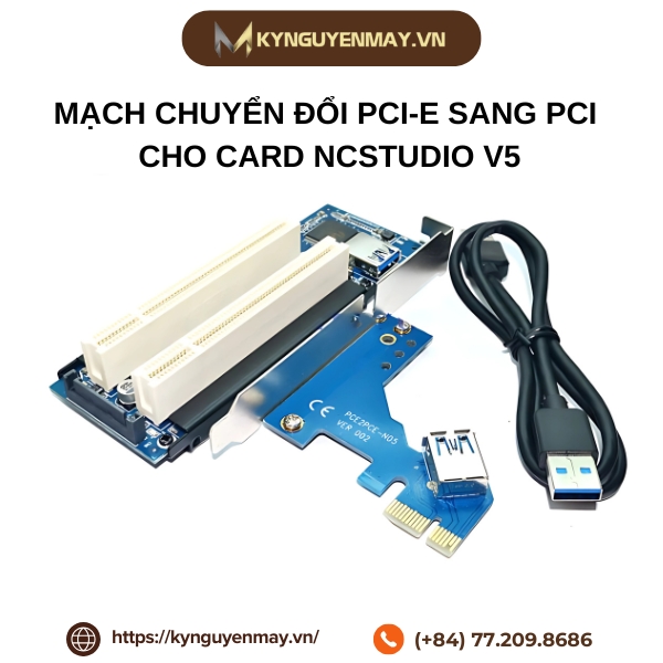 Mạch chuyển đổi PCI cho card Ncstudio V5