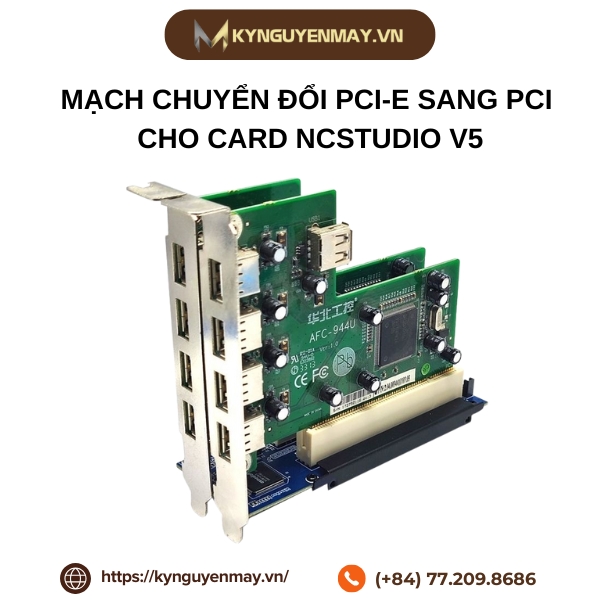 Mạch chuyển đổi PCI cho card Ncstudio V5