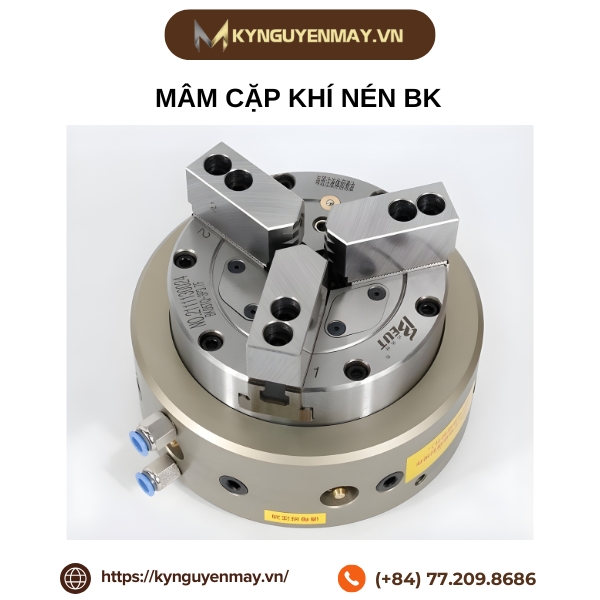 Mâm cặp khí nén BK