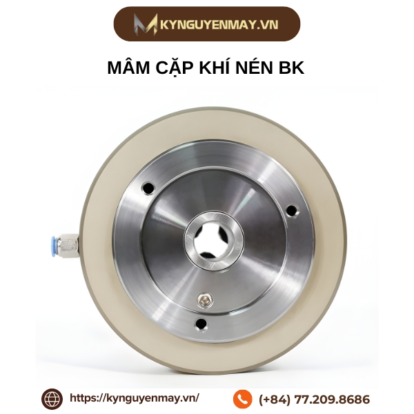 Mâm cặp khí nén BK