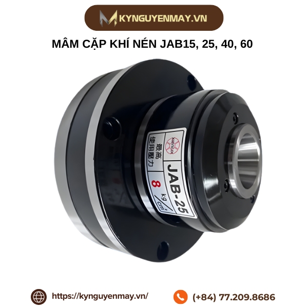 Mâm cặp khí nén JAB15, 25, 40, 60
