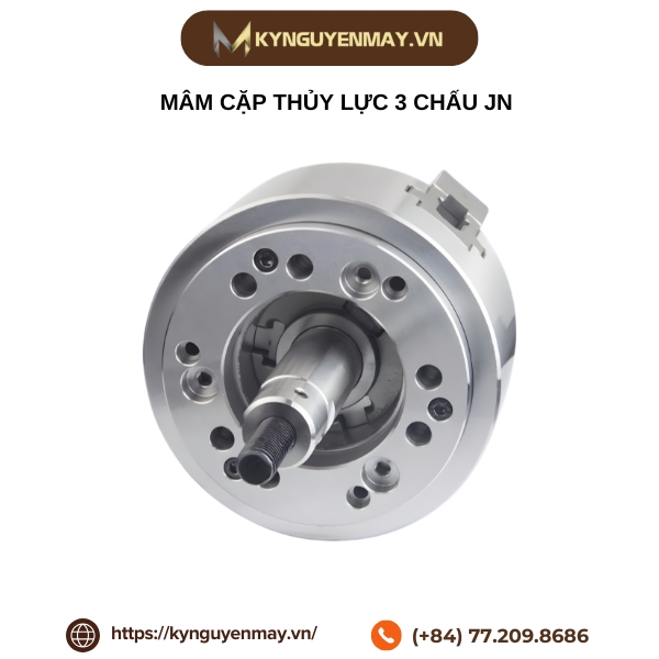 Mâm cặp thuỷ lực 3 chấu JN