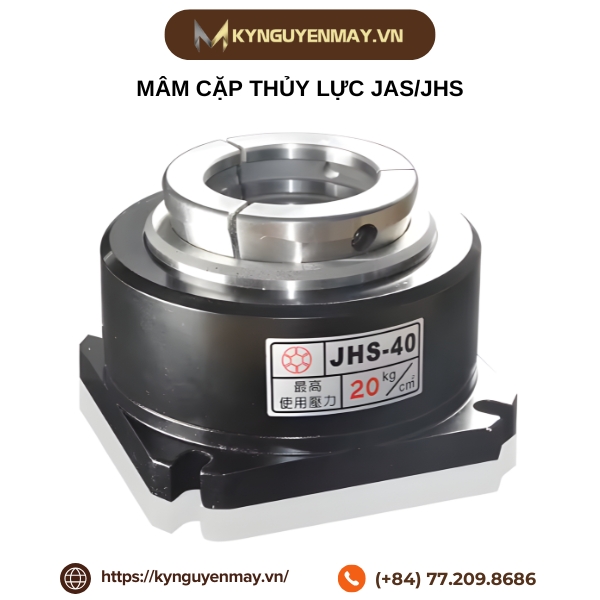 Mâm cặp thuỷ lực JAS/JHS