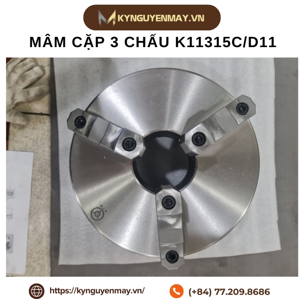 Mâm cặp 3 chấu K11315C/D11