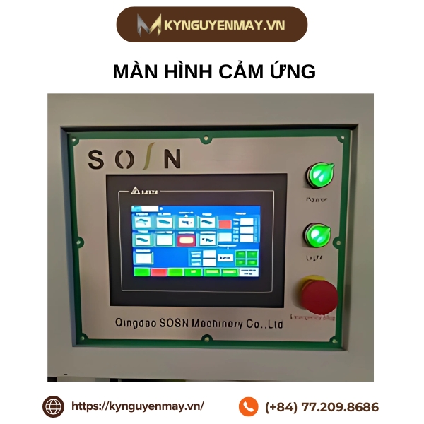 Máy dán cạnh 8 chức năng SOSN 450DJ