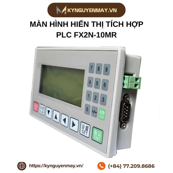 Màn hình hiển thị tích hợp PLC FX2N-10MR