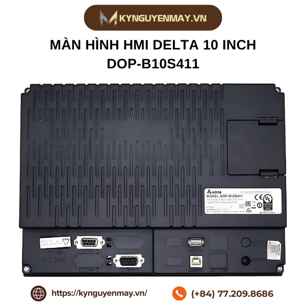 Màn hình HMI DELTA 10 inch DOP-B10S411