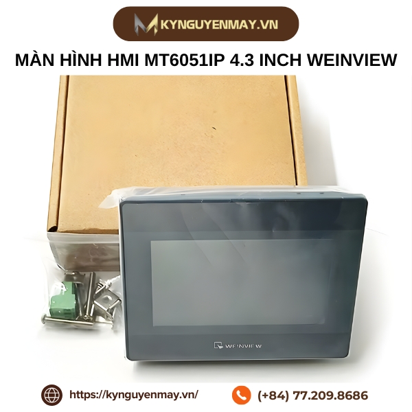 Màn hình HMI MT6051IP 4.3 inch WEINVIEW