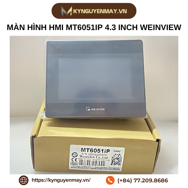 Màn hình HMI MT6051IP 4.3 inch WEINVIEW
