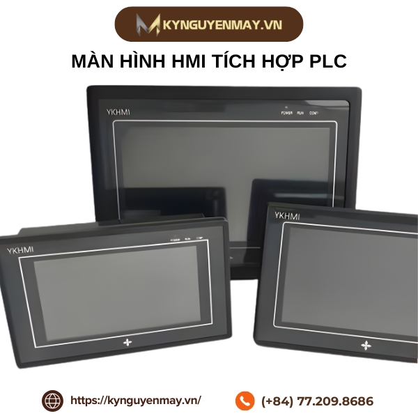 Màn hình HMI tích hợp PLC MM-24MR-4MT-500A-FX-C, MM-30MR-4MT-700-FX-F
