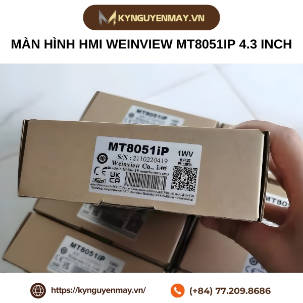 Màn hình HMI WEINVIEW MT8051IP 4.3 inch