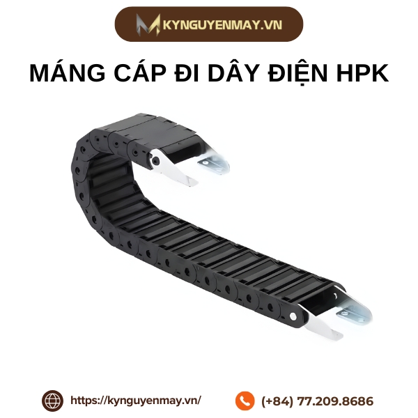 Máng cáp đi dây điện HPK tiêu chuẩn Plarailchain