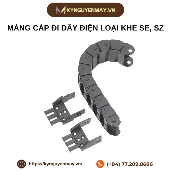 Máng cáp đi dây điện loại khe SE, SZ
