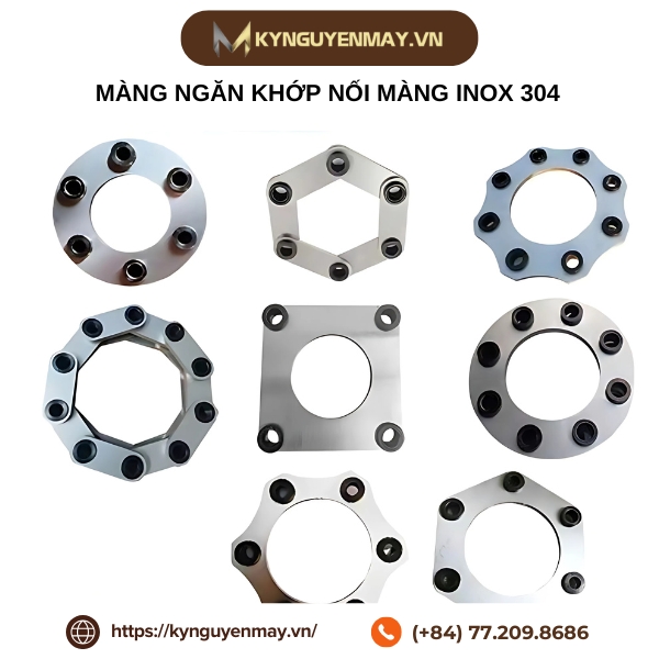 Màng ngăn khớp nối màng inox 304