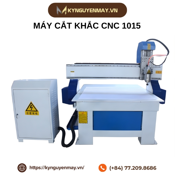 Máy cắt khắc CNC 1015 cắt gỗ nội thất biển quảng cáo hai đầu tự động