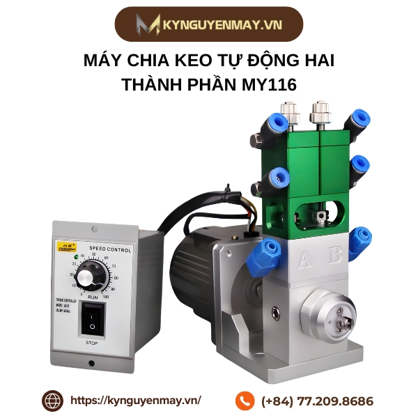 Máy chia keo tự động hai thành phần MY116