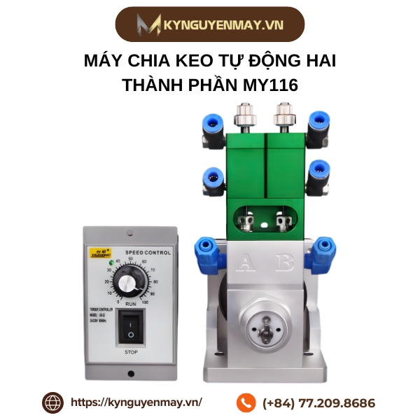 Máy chia keo tự động hai thành phần MY116