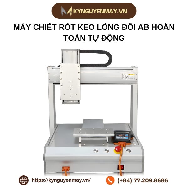 Máy chiết rót keo lỏng đôi AB hoàn toàn tự động