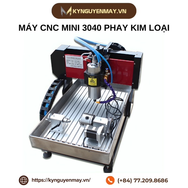 Máy CNC mini 3040 phay kim loại
