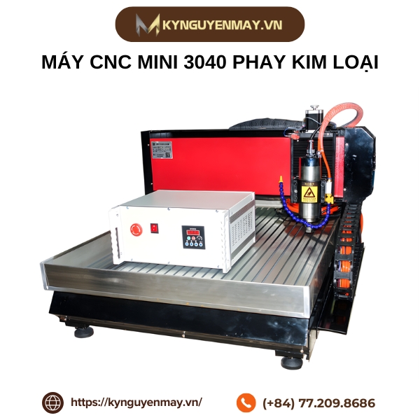 Máy CNC mini 3040 phay kim loại