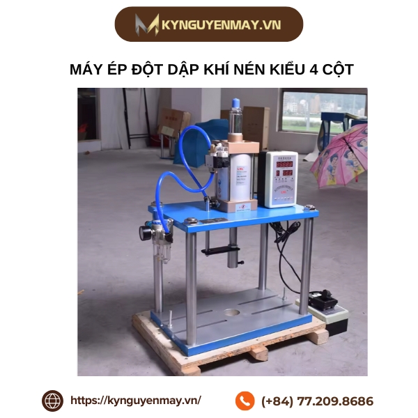 Máy ép đột dập khí nén kiểu 4 cột