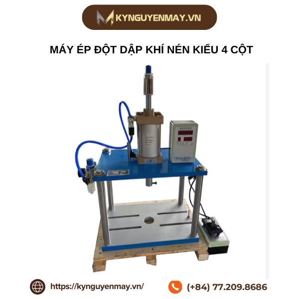 Máy ép đột dập khí nén kiểu 4 cột