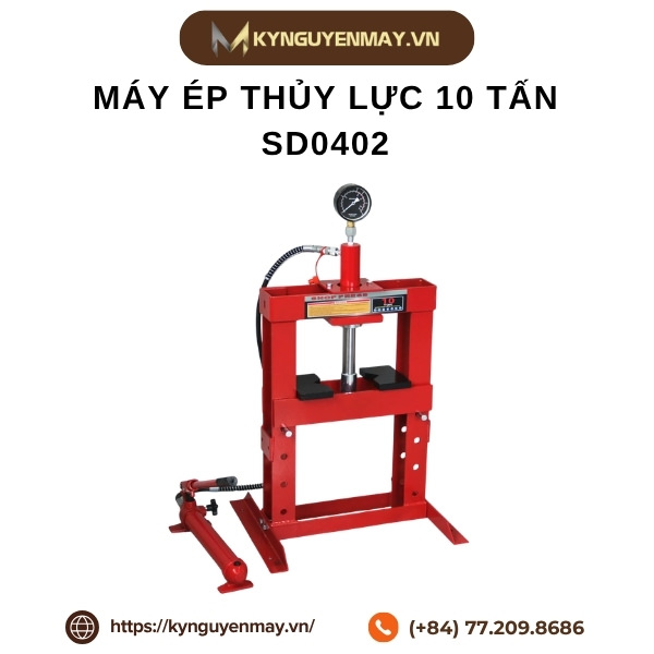 Máy ép thủy lực 10 tấn SD0402