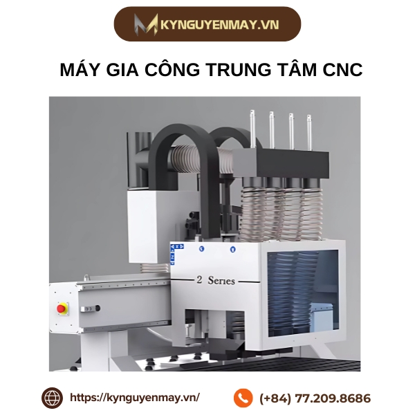 Máy gia công trung tâm CNC 4 đầu KDT KN - 2409NM